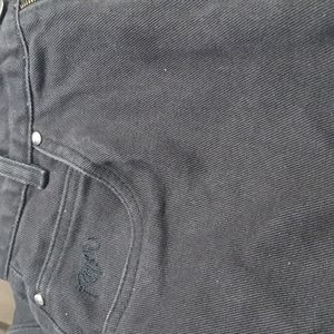 Vintage roper western high waisted jeans size 11 light black with leg ties.